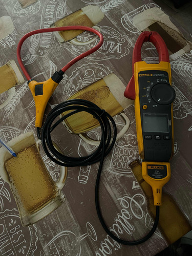 Pinza Amperímetra Fluke 376 True Rms Clamp Meter Cat 1000v