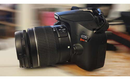 Canon Eos Rebel T6 Dslr + Lente 18-55