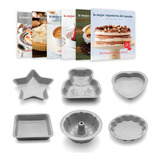 Clarín Colección Repostería Set 2 De 6 Moldes Antiadherentes