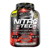 Proteina Muscletech Nitro Tech Whey Protein 4 Lbs Vainilla