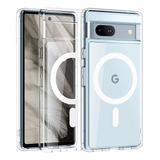 Funda Magnética Cresee Para Google Pixel 7a, Parte Trasera +