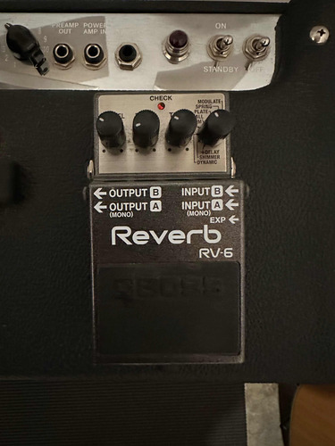 Pedal Boss Reverb Rv6