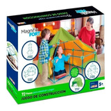 Juego De Construccion Magnific Fort 72 Piezas Imaginacion