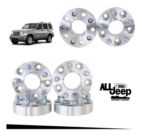 Separadores De Rueda De 1.5 Para Jeep Liberty 2008 2009 2010