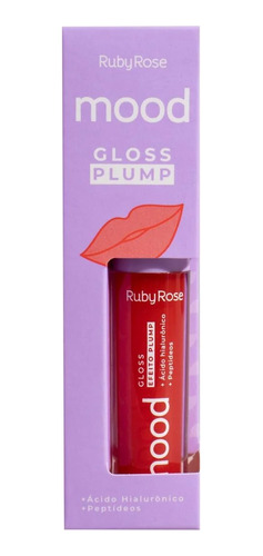 Gloss Plump Mood Ruby Rose - Makeup San Isidro