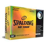 Paquete De 12 Pelotas Spalding Sd Tour - Blanco