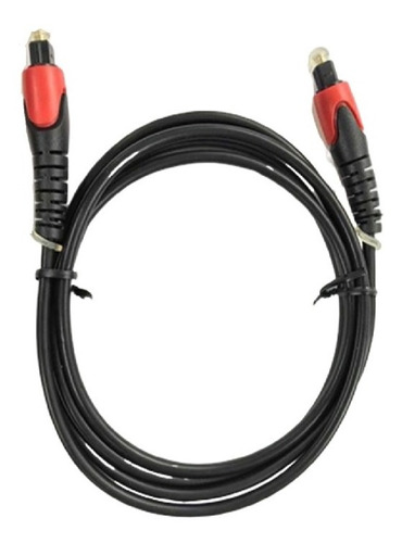 Cable Optico Audio Digital Fibra Toslink Plug A Plug 2 Mts