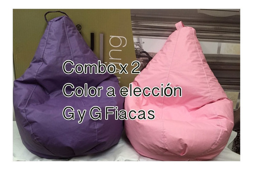 Puff Fiaca Pera Grande ( Combo X 2 U) Mod. G Y G Fiacas.