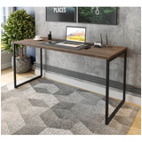 Mesa Para Escritório Industrial 150cm Star Espresso Móveis