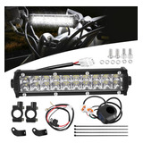 Kit De Barra De Luz Led Para Faros Delanteros De Motocicleta