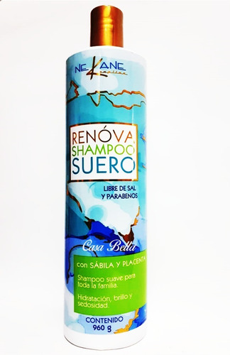 Shampoo De Suero Renova Libre De Sal Y Parabenos 960g Nekane