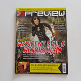 Revista Preview Ed36 Milla Jovocich Resident Evil 5