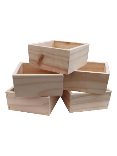 Cajoncitos X 10u De Madera Souvenirs Candy Bar  15 X 15 X 7