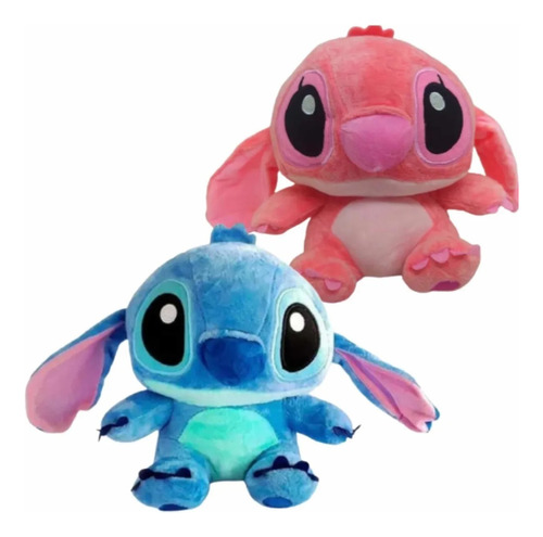 Peluche Lilo Y Stitch 20cm  Cabezón - Importado 