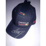 Gorra Autografiada Por Checo Pérez, F1 Red Bull, Única Pieza