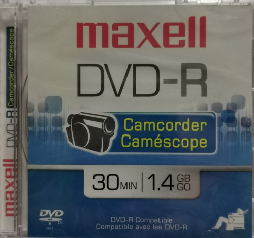Maxell Mini Dvd-r 1.4gb 30min Pack 10unid Dmr30max Ecoffice