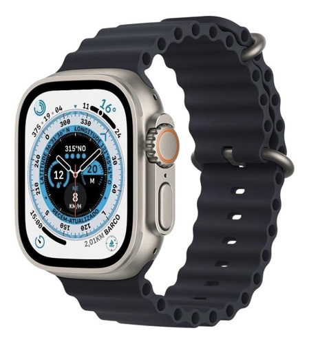 Apple Watch Ultra Gps + Cellular - Titânio 49mm - Preto