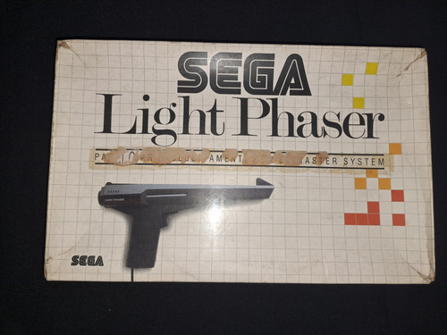 Pistola Light Phaser Segas Master System Tec-toy