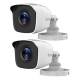 Câmeras Hilook Hikvision 1mega 4x1 2,8mm 20mts Kit C/ 2 Unid