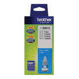 Botella De Tinta Brother Color Cyan 5000 Paginas / Bt5001c