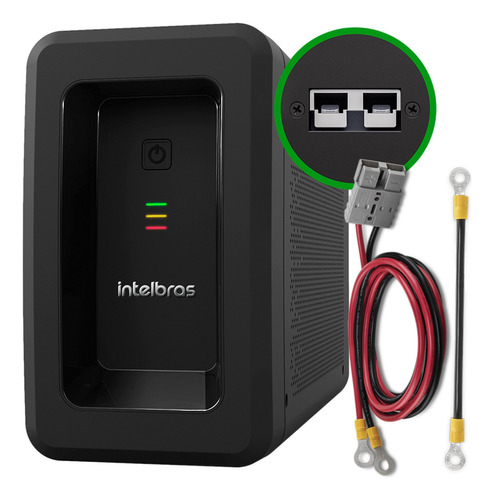 Kit Nobreak Attiv Seg Power Bi+ 1200va+ Cabo Bateria Externa