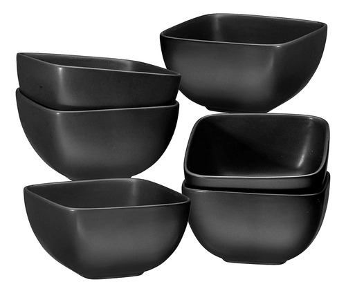 Tazones Cuadrados Ceramica Platos Cuencos Bowl Mezcladores