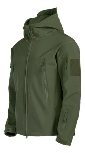 Chaqueta Sharkskin Soft Shell Rushing Para Hombre, Acolchada