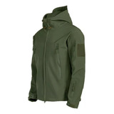 Chaqueta Sharkskin Soft Shell Rushing Para Hombre, Acolchada