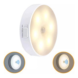 Luminária Led Sensor Presença P/ Guarda Roupas Recarregável