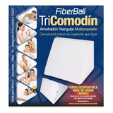 Combo 2 Almohadas Fiberball Triangulo Apoya Espalda 