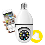 Câmera Ip De Segurança Lampada Espiã 360 Hd Yoosee Wifi
