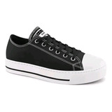 Tenis Feminino Ramarim Casual Menina 34 Ao 39 Branco E Preto