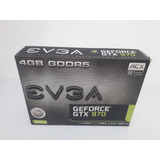 Caixa Vazia Placa Vídeo Gtx 970 Original Evga Sem Berço 