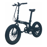Bicicleta Eléctrica Fatbike, 350w, Plegable, Con Acelerador