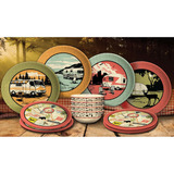 Camp Casual (cc-001) 12-piece Dish Set