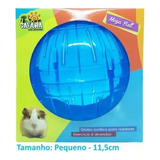 Bola Brinquedo Roedores Globo Hamster 11,5 Cm Multicolorido