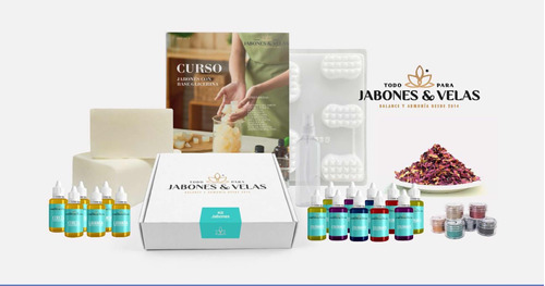 Kit Para Hacer Jabones Base Glicerina Curso Manual