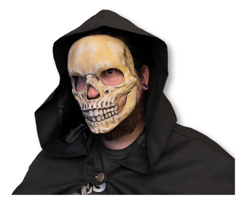 Máscara Cráneo Movible Calavera Cosplay Hallowen 