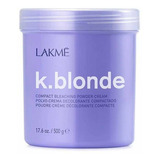  Decolorante Polvo-crema Compactado Lakme K.blonde Tono 8 Castaño