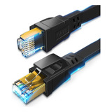 Cat 8 Ethernet Cable 50 Ft- High Speed 40gbps 2000mhz Sftp R