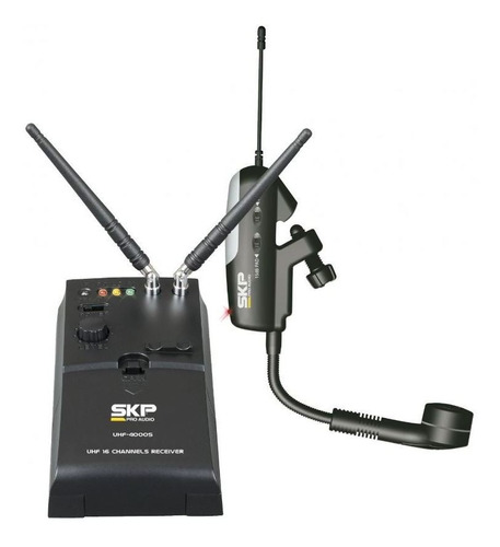 Microfono Inalambrico Para Saxo Skp Uhf-4000s 101db