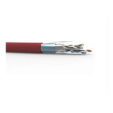 Cabo De Rede Blindado Cat6 Furukawa Vermelho Rl 10m 23360001