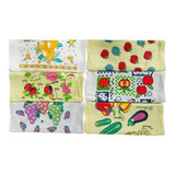 Set 12 Paños De Cocina Toalla Estampados