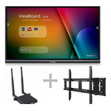 Kit Pantalla Interactiva Ifp 6550 Soporte De Muro Y Wifi