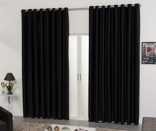 Cortina Blackout Tecido Corta Luz 7.00x2.00 Sala\quarto