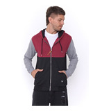 Campera Hombre Algodon Rustico Combinada Boston Unisex