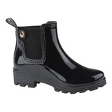 Botas De Lluvia Para Mujer Marca Pbps Color Negro, 1037333