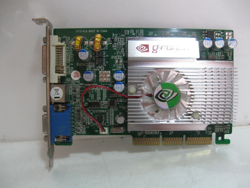 Defeito Placa De Vídeo Gf Fx5500 Agp8x 256mb Ler Anúncio