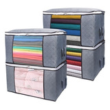 Organizador Con Cremallera De Ropa Plegable 4pcs