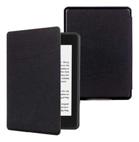 Capa Couro Sintético Hibernação Kindle Pq94wi 10ª Paperwhite